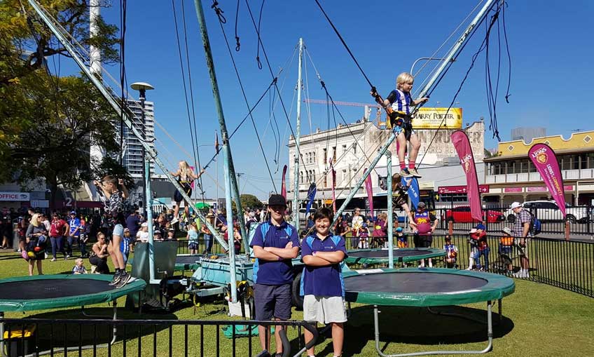 Gold Coast Bungy Trampoline for hire Brisbane