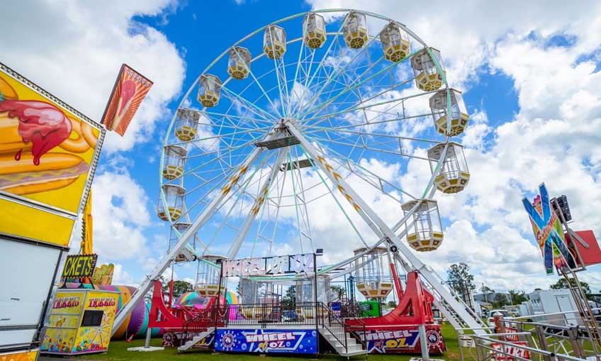 Wheel of Oz Ferris Wheel Hire Brisbane Qld