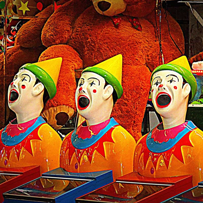 Fosters Amusements Sideshow Games for hire South Coast