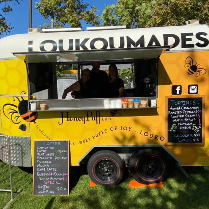 Honey Puff Lads Greek Sweets Van Adelaide SA