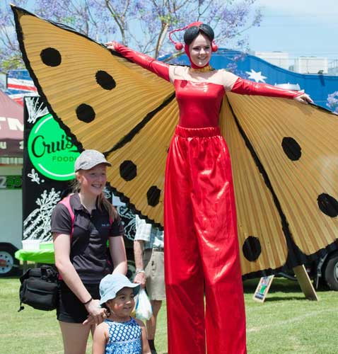 Goodna Jacaranda Festival Street Performers