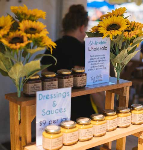 Green Heart Fair Market Stalls